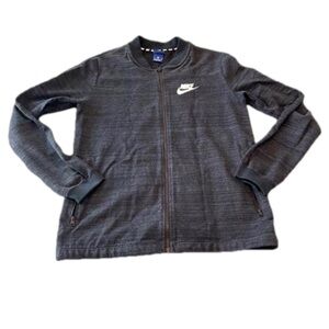 NIKE Full Zip Black Size Medium